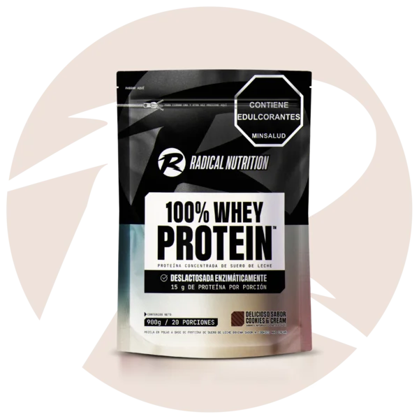 Empaque del producto Radical Nutrition