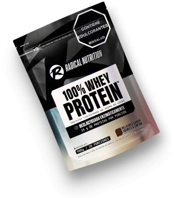 Empaque flotante de Radical Nutrition