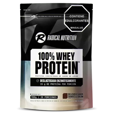100% Whey protein cookies and cream 900 g